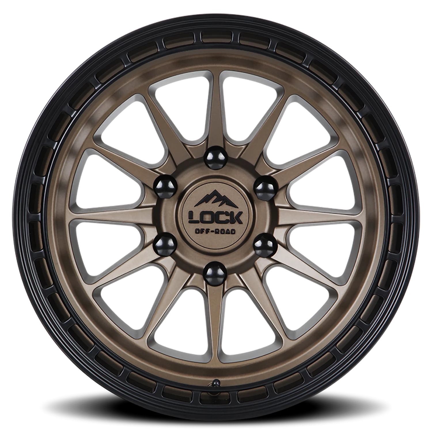 BAJA | 17X8 | 6X130 | +38 | MATTE DESERT BRONZE W MATTE BLACK RING | BAJA-7860MR - Image 3