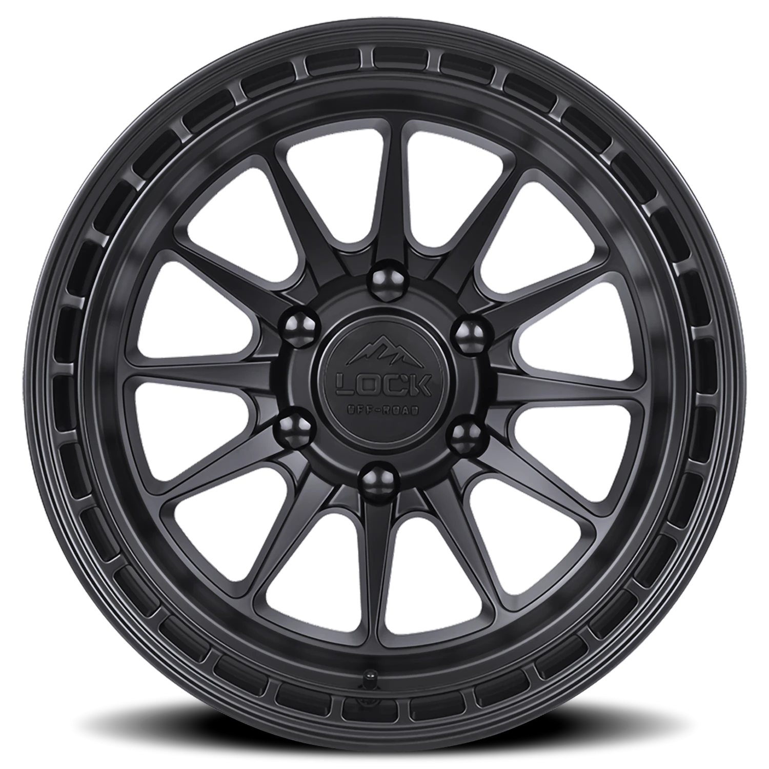 BAJA | 17X9 | 6X135 | +0 | MATTE BLACK W MATTE BLACK RING | BAJA-7963MB - Image 3