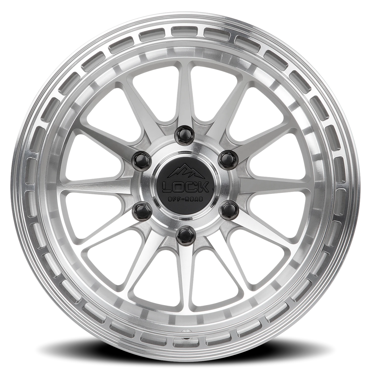BAJA | 17X9 | 6X139.7 | -12 | MACHINE WITH CLEAR COAT | BAJA-7969MC12N - Image 3