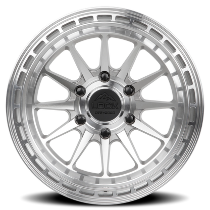 BAJA | 17X9 | 6X135 | -12 | MACHINE WITH CLEAR COAT | BAJA-7963MC12N - Image 3