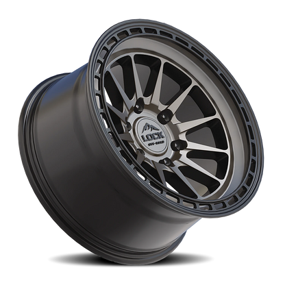 BAJA | 17X8 | 6X130 | +38 | MATTE GREY W MATTE BLACK RING | BAJA-7860MG - Image 2