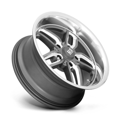 US Mag 1PC | U129 CTEN | 20.0x8.50 | 5X127 | 7 | MATTE GUN METAL MILLED
