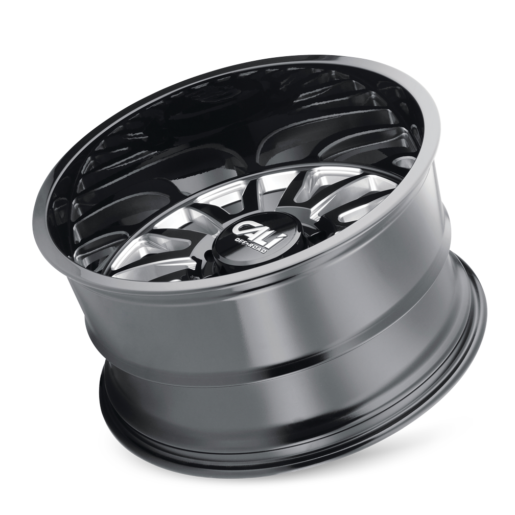 CALI OFF-ROAD SUMMIT GLOSS BLACK MILLED | 26x14 | 8x165.1 | -76mm | 9110-26481BM