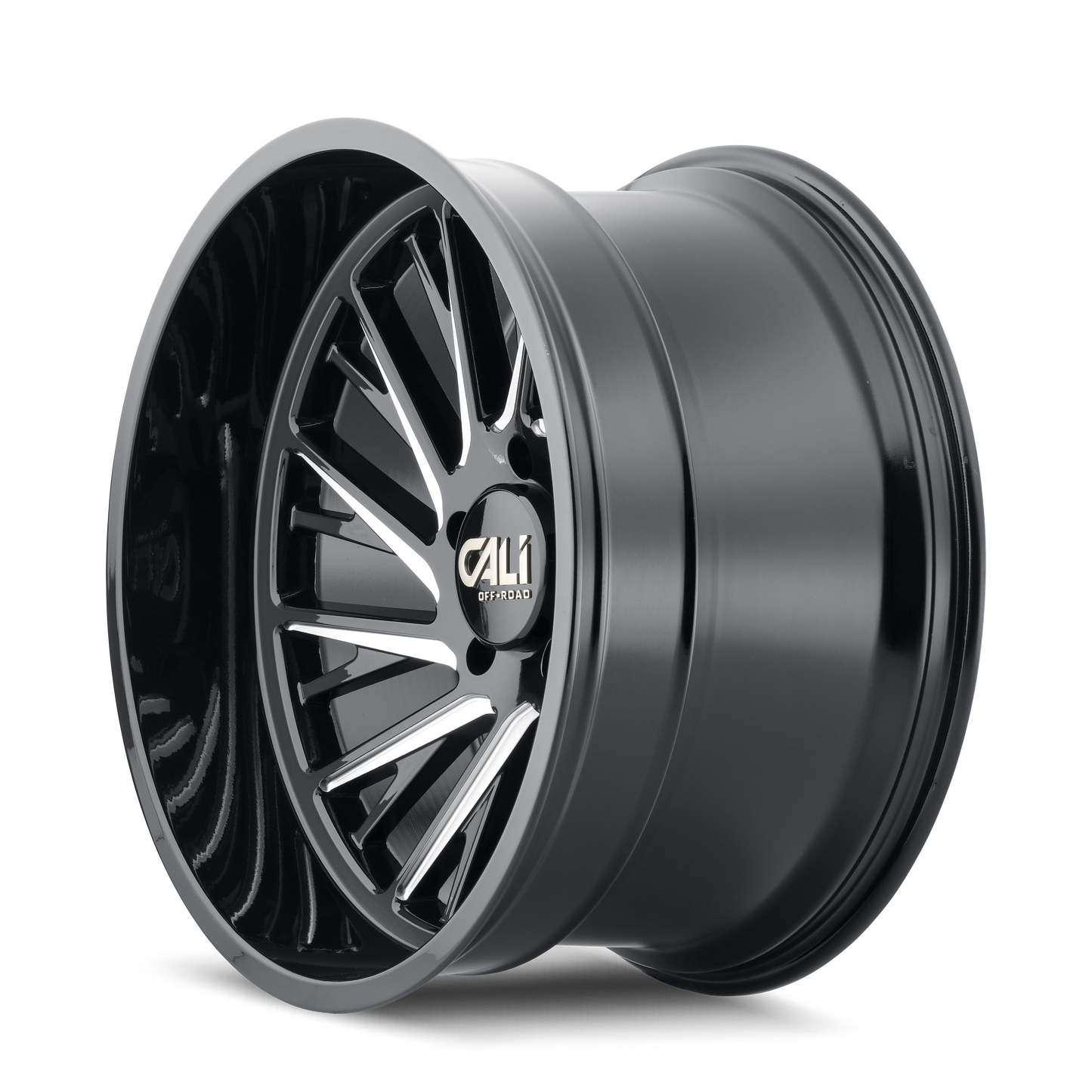 CALI OFF-ROAD PURGE GLOSS BLACK MILLED | 24x14 | 6x139.7 | -76mm | 9114-24483BM