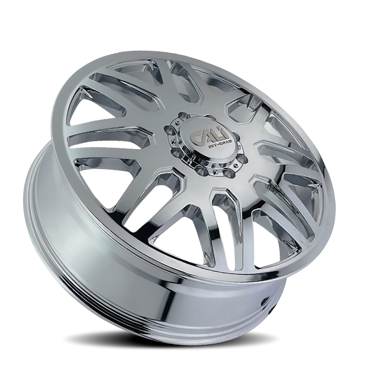 CALI OFF-ROAD INVADER DUALLY CHROME | 22x8.25 | 8x165.1 | -192mm | 9115D-22881CR192