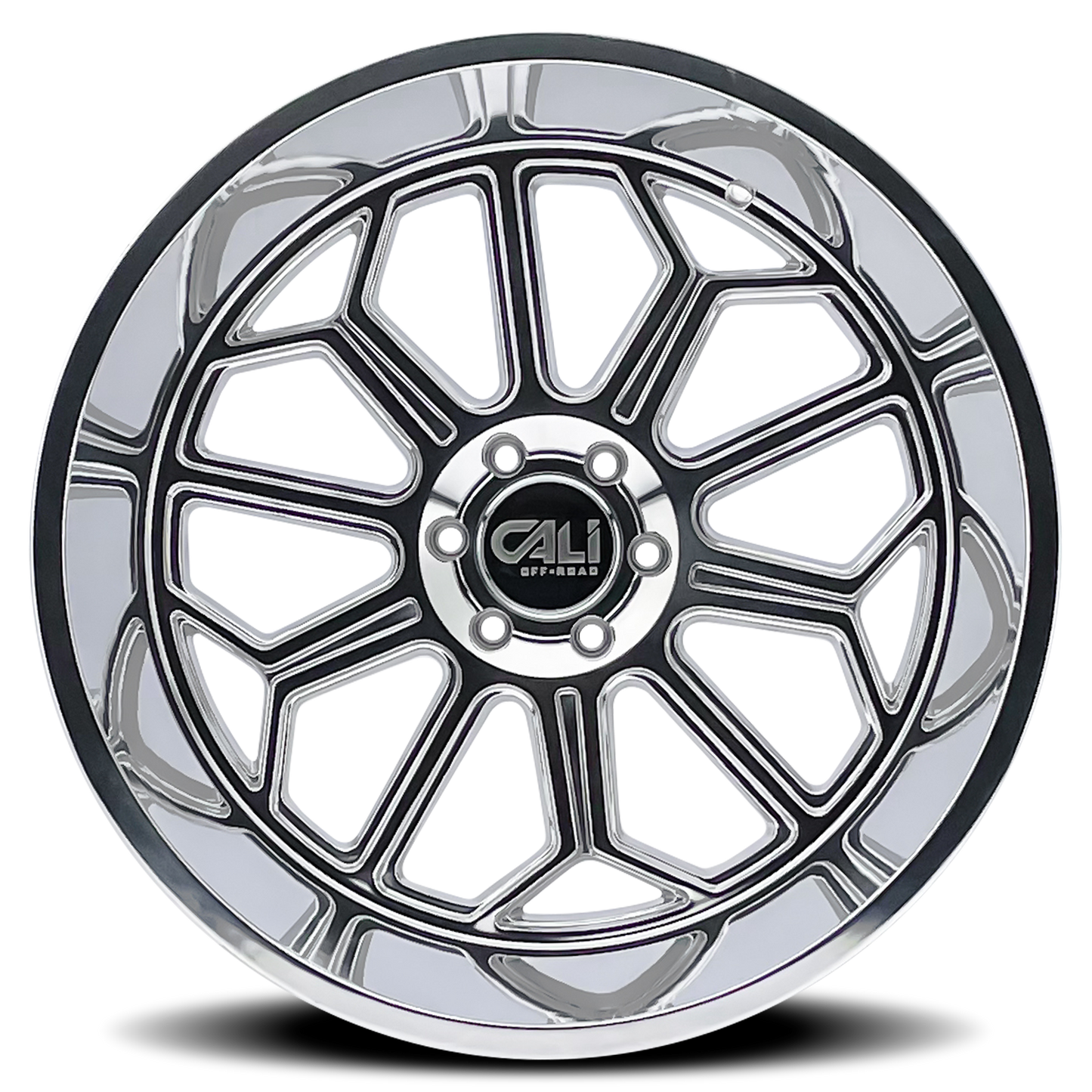 CALI OFF-ROAD AUBURN POLISHED | 20x10 | 6x135 | -25mm | 9117-2136P