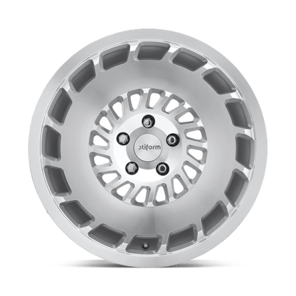 Rotiform | R135 CCV | 19.0x8.50 | 5X112 | 45 | GLOSS SILVER MACHINED
