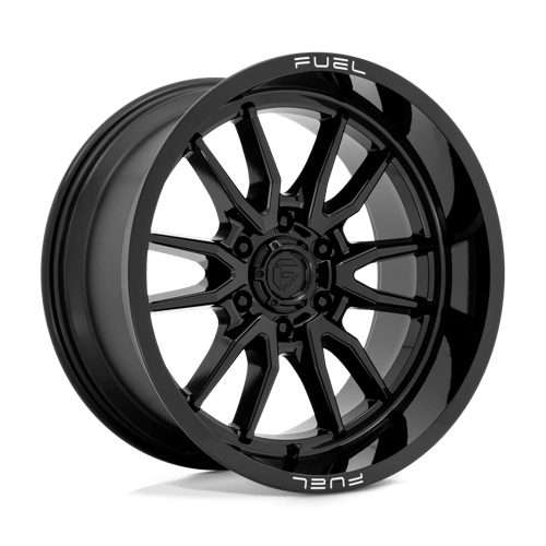 Fuel 1PC | D760 CLASH | 20.0x10.00 | 6X139.7 | -18 | GLOSS BLACK