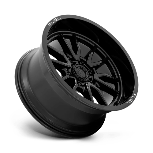 Fuel 1PC | D760 CLASH | 18.0x9.00 | 6X139.7 | -12 | GLOSS BLACK
