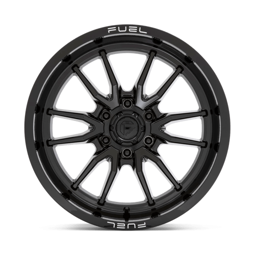 Fuel 1PC | D760 CLASH | 17.0x9.00 | 6X120 | 1 | GLOSS BLACK