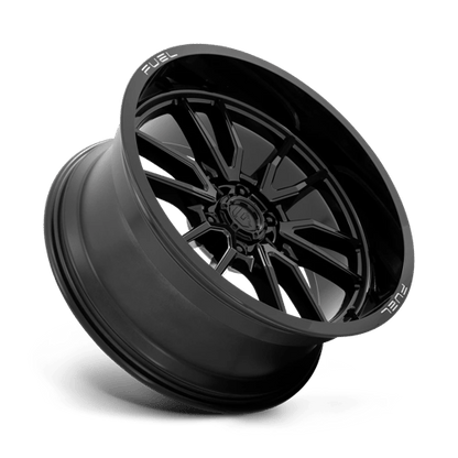 Fuel 1PC | D760 CLASH | 22.0x10.00 | 6X139.7 | -18 | GLOSS BLACK