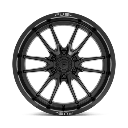 Fuel 1PC | D760 CLASH | 22.0x10.00 | 6X139.7 | -18 | GLOSS BLACK