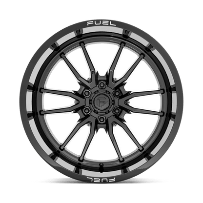 Fuel 1PC | D760 CLASH | 22.0x12.00 | 6X139.7 | -44 | GLOSS BLACK