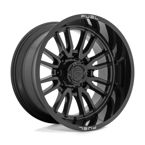 Fuel 1PC | D760 CLASH | 22.0x12.00 | 8X180 | -44 | GLOSS BLACK