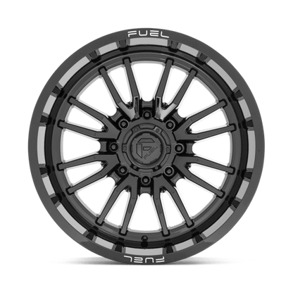 Fuel 1PC | D760 CLASH | 22.0x12.00 | 8X165.1 | -44 | GLOSS BLACK