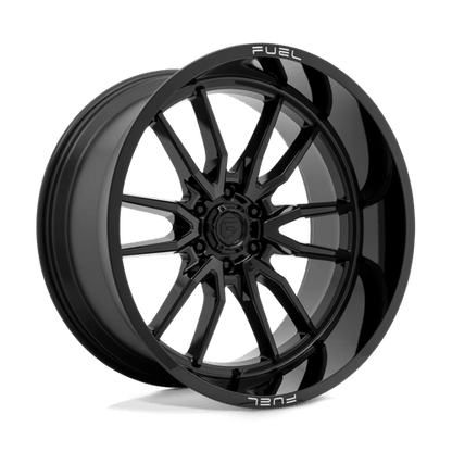 Fuel 1PC | D760 CLASH | 24.0x12.00 | 6X139.7 | -44 | GLOSS BLACK