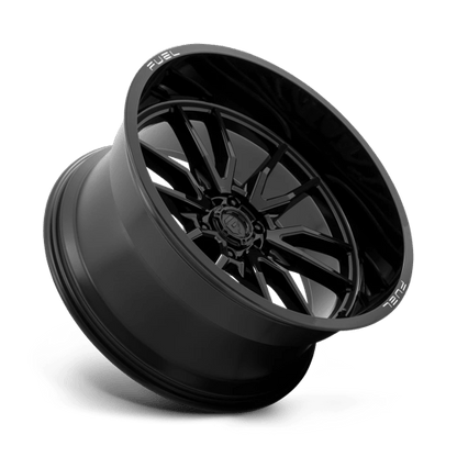 Fuel 1PC | D760 CLASH | 24.0x12.00 | 6X139.7 | -44 | GLOSS BLACK