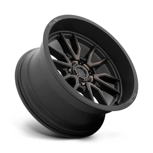 Fuel 1PC | D762 CLASH | 17.0x9.00 | 6X139.7 | -12 | MATTE BLACK DOUBLE DARK TINT