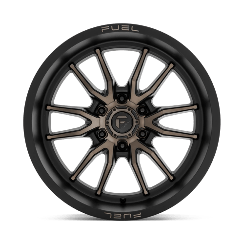 Fuel 1PC | D762 CLASH | 18.0x9.00 | 6X120 | 1 | MATTE BLACK DOUBLE DARK TINT
