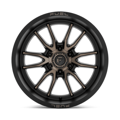 Fuel 1PC | D762 CLASH | 18.0x9.00 | 6X120 | 1 | MATTE BLACK DOUBLE DARK TINT