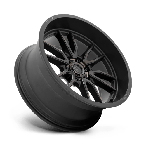 Fuel 1PC | D762 CLASH | 22.0x10.00 | 6X139.7 | -18 | MATTE BLACK DOUBLE DARK TINT