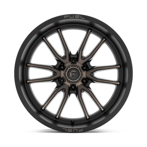 Fuel 1PC | D762 CLASH | 22.0x10.00 | 6X139.7 | -18 | MATTE BLACK DOUBLE DARK TINT