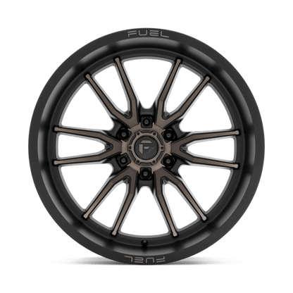 Fuel 1PC | D762 CLASH | 22.0x10.00 | 6X139.7 | -18 | MATTE BLACK DOUBLE DARK TINT