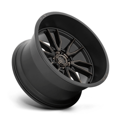 Fuel 1PC | D762 CLASH | 22.0x12.00 | 6X139.7 | -44 | MATTE BLACK DOUBLE DARK TINT
