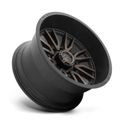 Fuel 1PC | D762 CLASH | 22.0x12.00 | 8X180 | -44 | MATTE BLACK DOUBLE DARK TINT