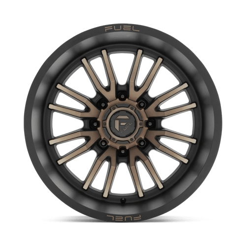 Fuel 1PC | D762 CLASH | 22.0x12.00 | 8X165.1 | -44 | MATTE BLACK DOUBLE DARK TINT
