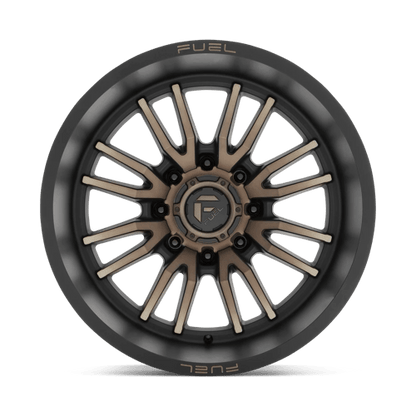 Fuel 1PC | D762 CLASH | 22.0x12.00 | 8X165.1 | -44 | MATTE BLACK DOUBLE DARK TINT