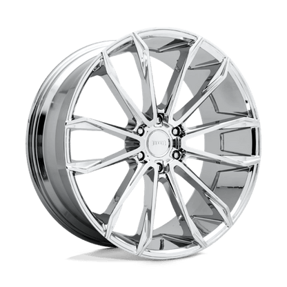 DUB 1PC | S251 CLOUT | 24.0x10.00 | 6X135 | 30 | CHROME PLATED