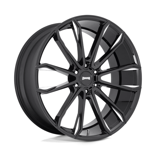 DUB 1PC | S252 CLOUT | 24.0x10.00 | 6X135 | 30 | GLOSS BLACK MILLED