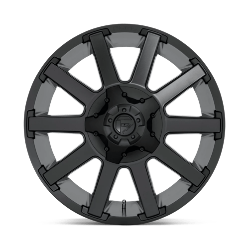Fuel 1PC | D437 CONTRA | 20.0x9.00 | 8X170 | 1 | SATIN BLACK