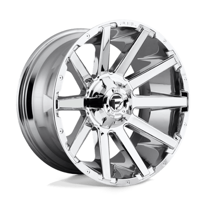 Fuel 1PC | D614 CONTRA | 20.0x10.00 | 6X135/6X139.7 | -19 | CHROME PLATED