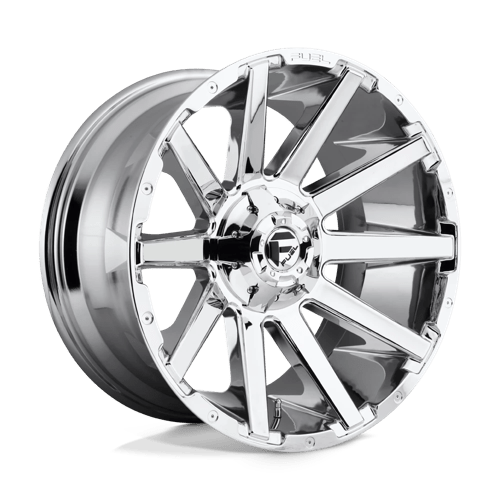 Fuel 1PC | D614 CONTRA | 20.0x9.00 | 6X135/6X139.7 | 2 | CHROME PLATED