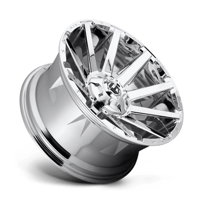 Fuel 1PC | D614 CONTRA | 20.0x9.00 | 6X135/6X139.7 | 2 | CHROME PLATED