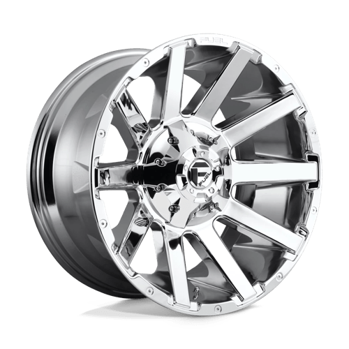 Fuel 1PC | D614 CONTRA | 20.0x10.00 | 8X170 | -18 | CHROME PLATED