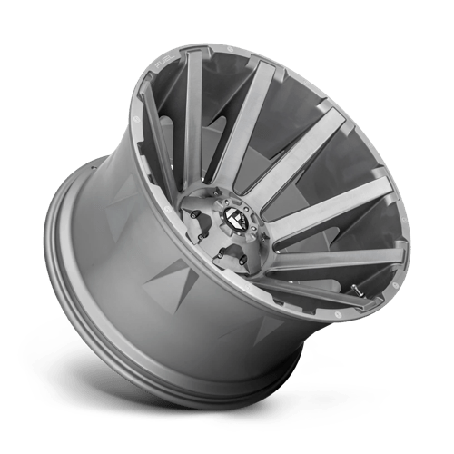 Fuel 1PC | D714 CONTRA PLATINUM | 20.0x9.00 | 6X135/6X139.7 | 19 | BRUSHED GUN METAL TINTED CLEAR
