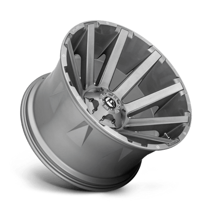 Fuel 1PC | D714 CONTRA PLATINUM | 20.0x9.00 | 6X135/6X139.7 | 19 | BRUSHED GUN METAL TINTED CLEAR