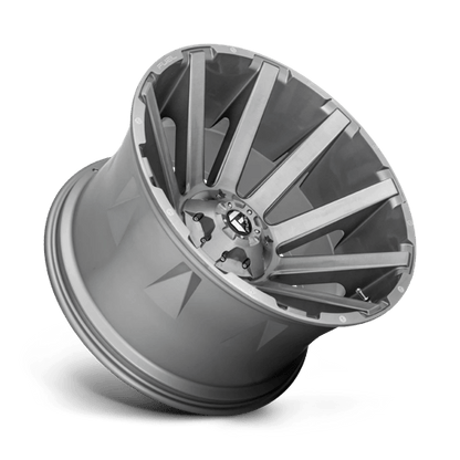 Fuel 1PC | D714 CONTRA PLATINUM | 20.0x9.00 | 6X135/6X139.7 | 2 | BRUSHED GUN METAL TINTED CLEAR