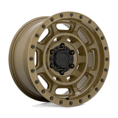 Black Rhino Hard Alloys | CONVOY | 17.0x8.50 | 5X127 | -18 | GATOR GREEN