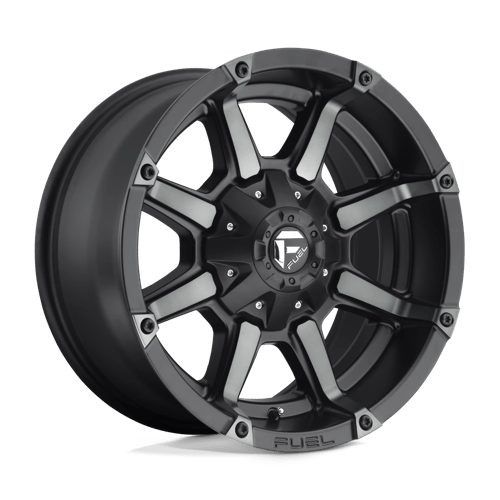 Fuel 1PC | D556 COUPLER | 18.0x9.00 | 6X135/6X139.7 | 1 | MATTE BLACK DOUBLE DARK TINT