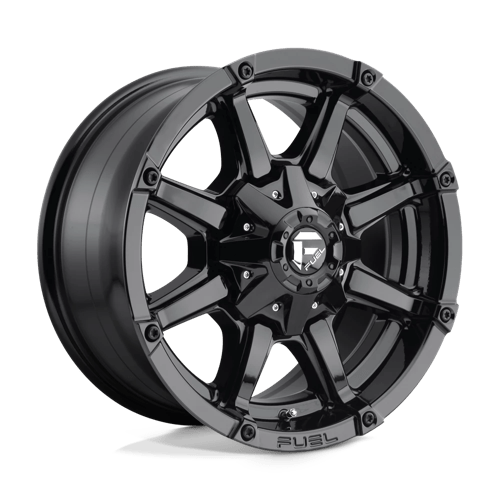Fuel 1PC | D575 COUPLER | 20.0x9.00 | 6X120/6X139.7 | 19 | GLOSS BLACK