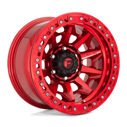 Fuel 1PC | D113 COVERT BEADLOCK | 17.0x9.00 | 5X127 | -15 | CANDY RED