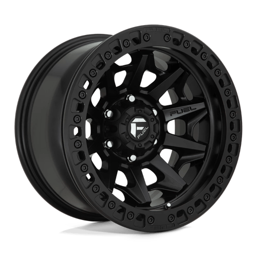 Fuel 1PC | D114 COVERT BEADLOCK | 17.0x9.00 | 5X150 | -15 | MATTE BLACK