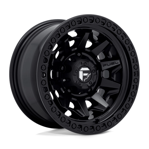 Fuel 1PC | D694 COVERT | 15.0x8.00 | 5X139.7 | -12 | MATTE BLACK