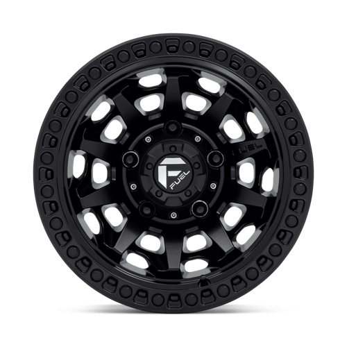 Fuel 1PC | D694 COVERT | 15.0x8.00 | 5X139.7 | -12 | MATTE BLACK