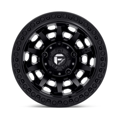 Fuel 1PC | D694 COVERT | 15.0x8.00 | 5X139.7 | -12 | MATTE BLACK