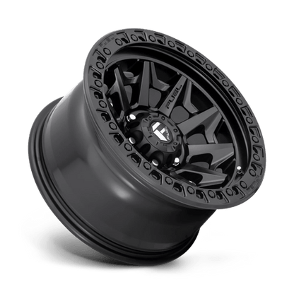 Fuel 1PC | D694 COVERT | 17.0x9.00 | 6X139.7 | -12 | MATTE BLACK